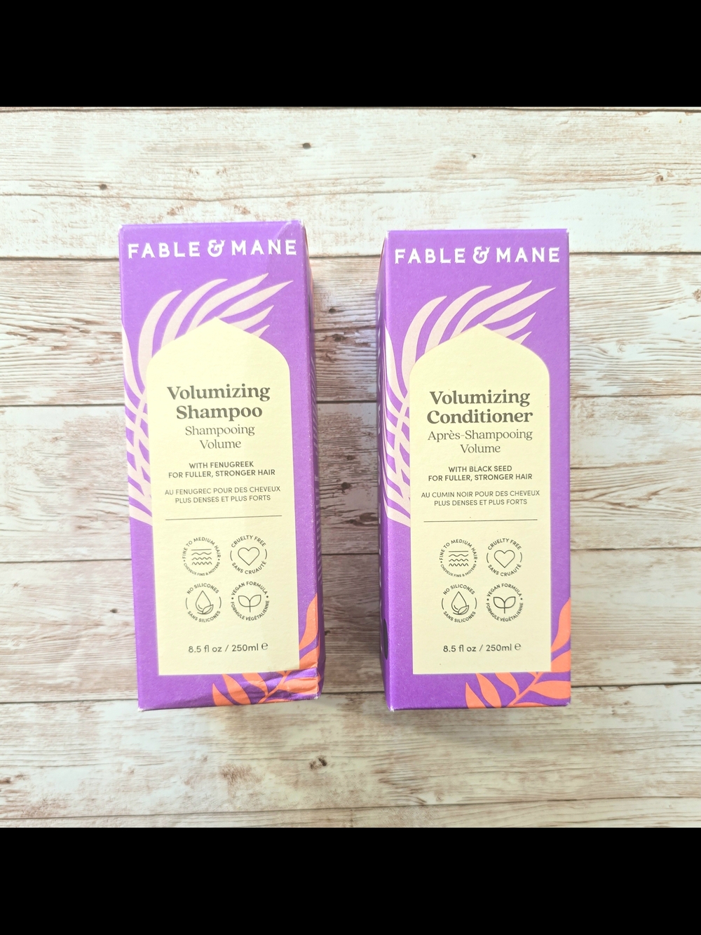 Fable & Mane Volumizing Shampoo & Conditioner Set